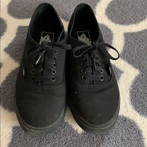Black Vans